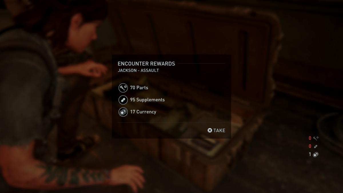 TLOU2 No Return encounter rewards